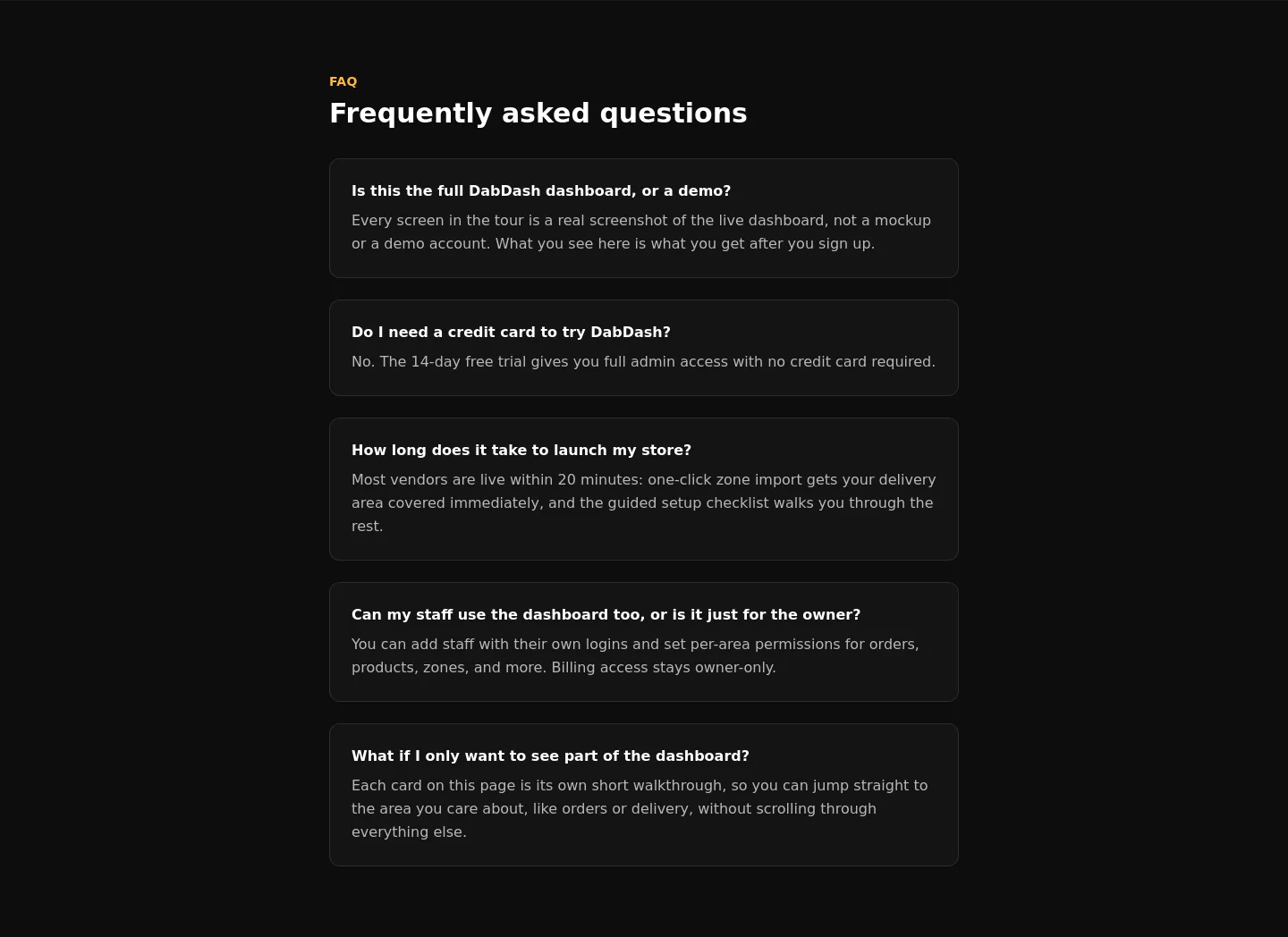 dabdash.com — FAQ