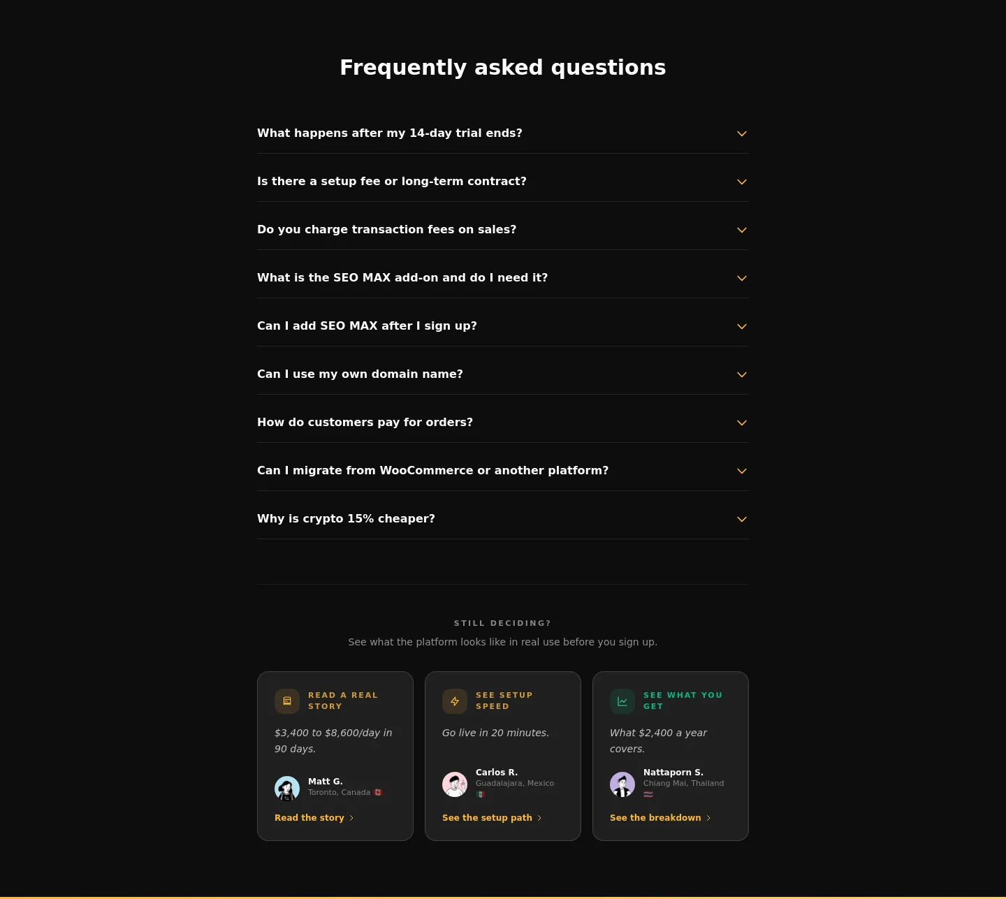 dabdash.com FAQ section