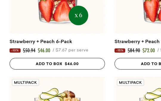 Price anchor element from daily-harvest.com