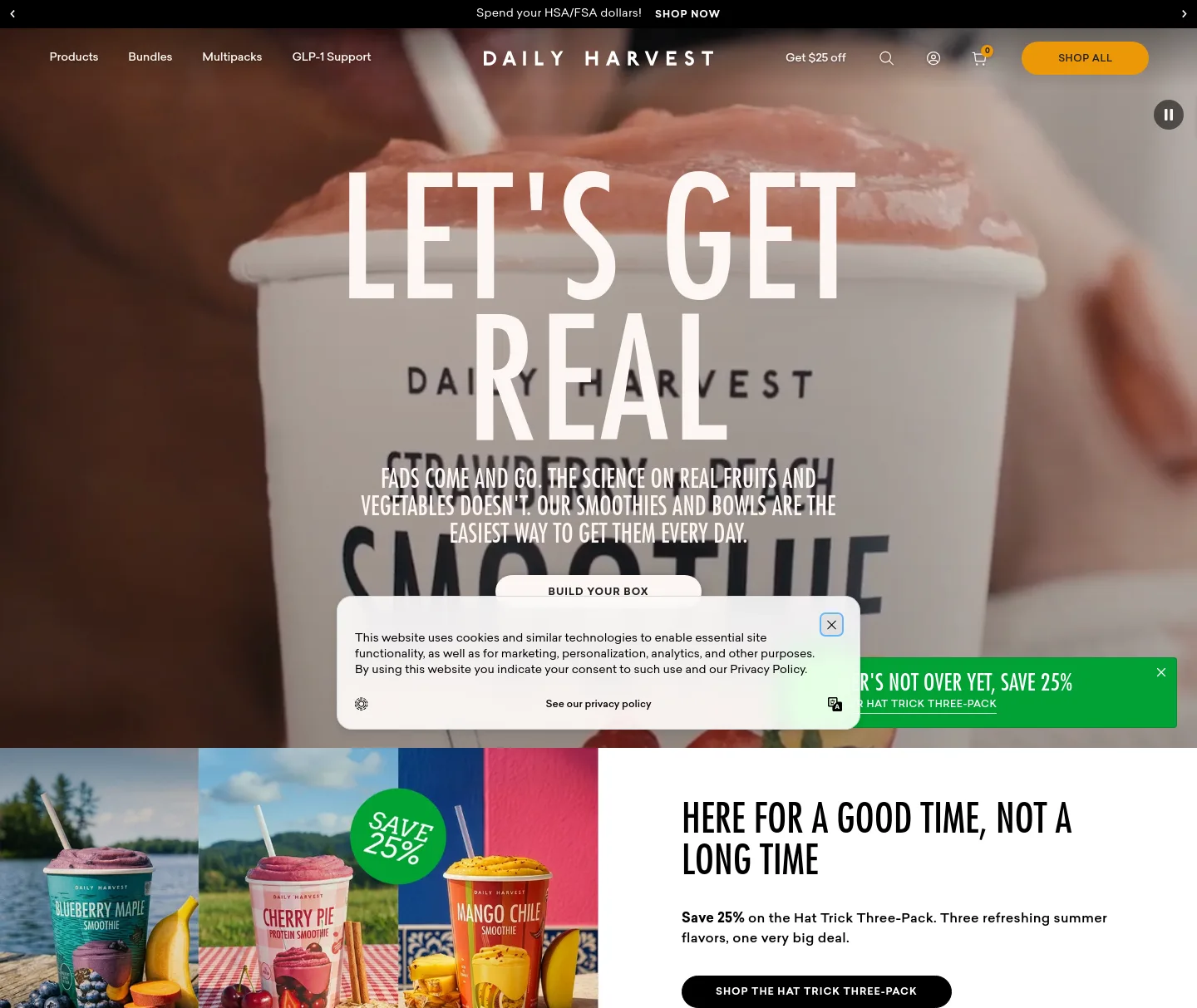 dailyharvest.com — Hero