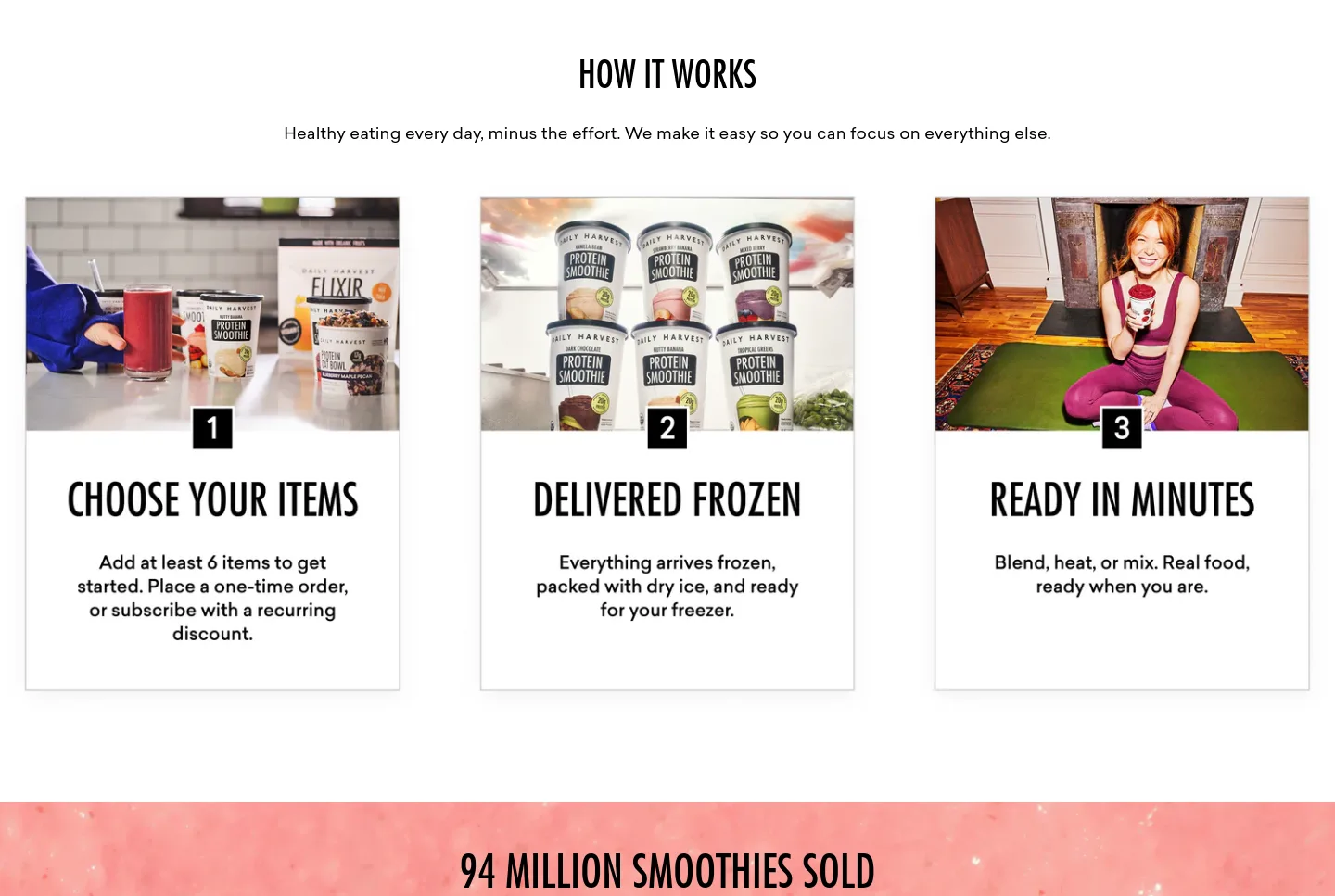 dailyharvest.com — Logo Wall