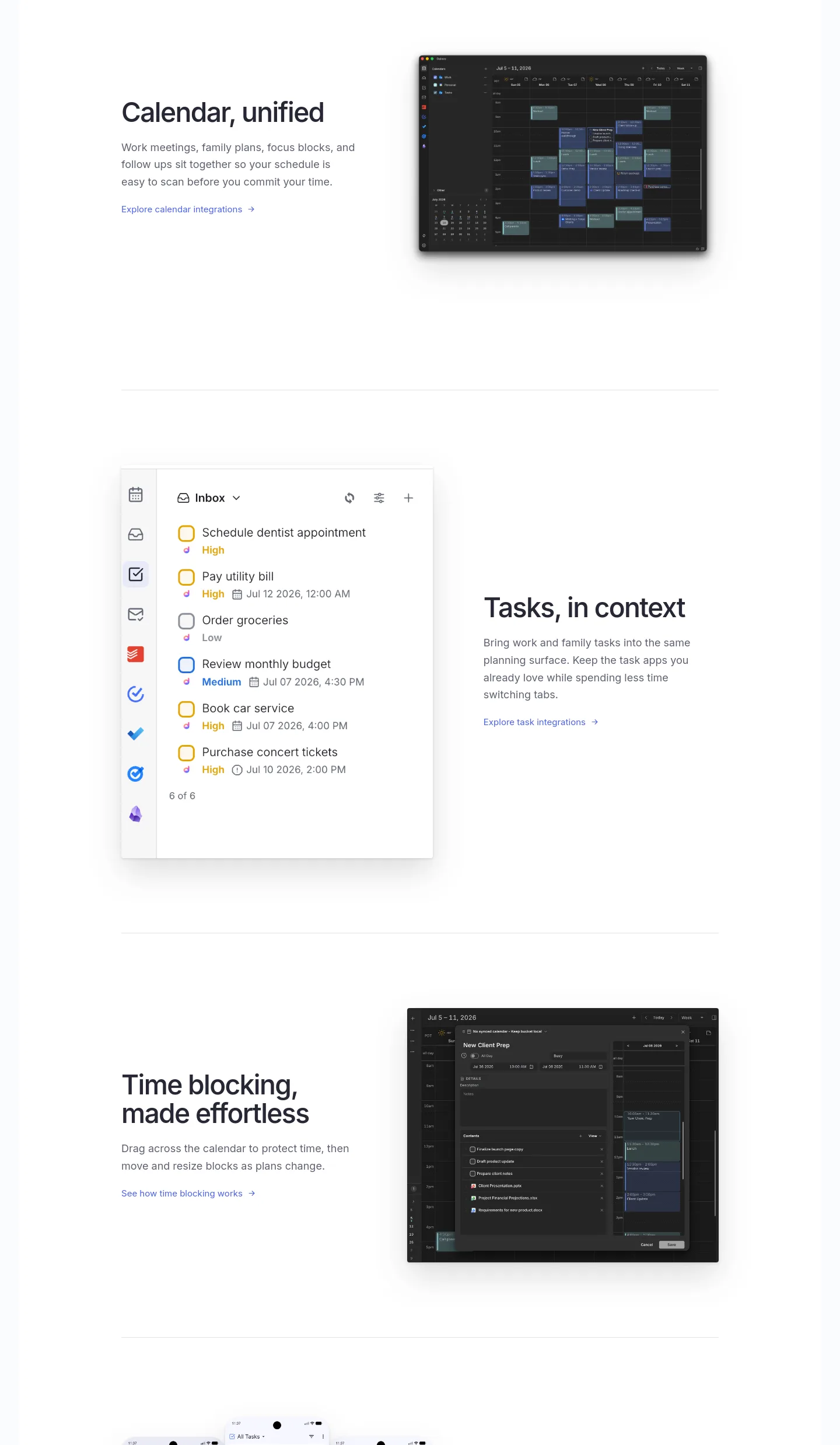 dainvo.com Features section