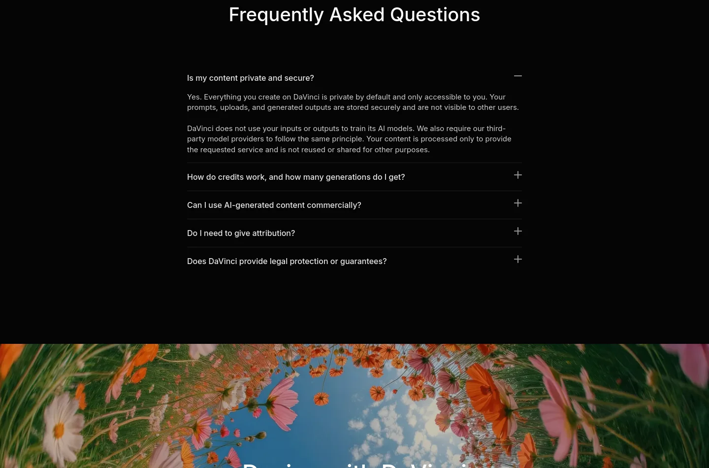 davinci.ai — FAQ