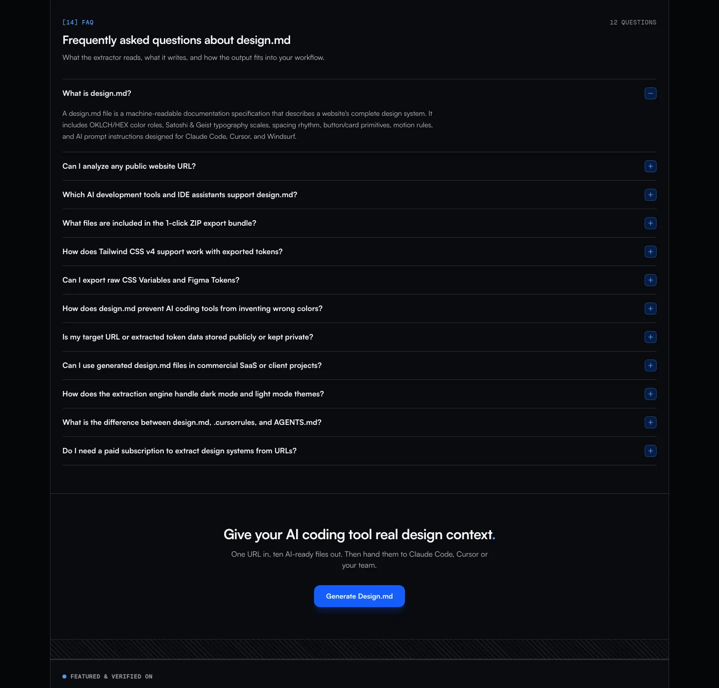 designmd.fun — FAQ