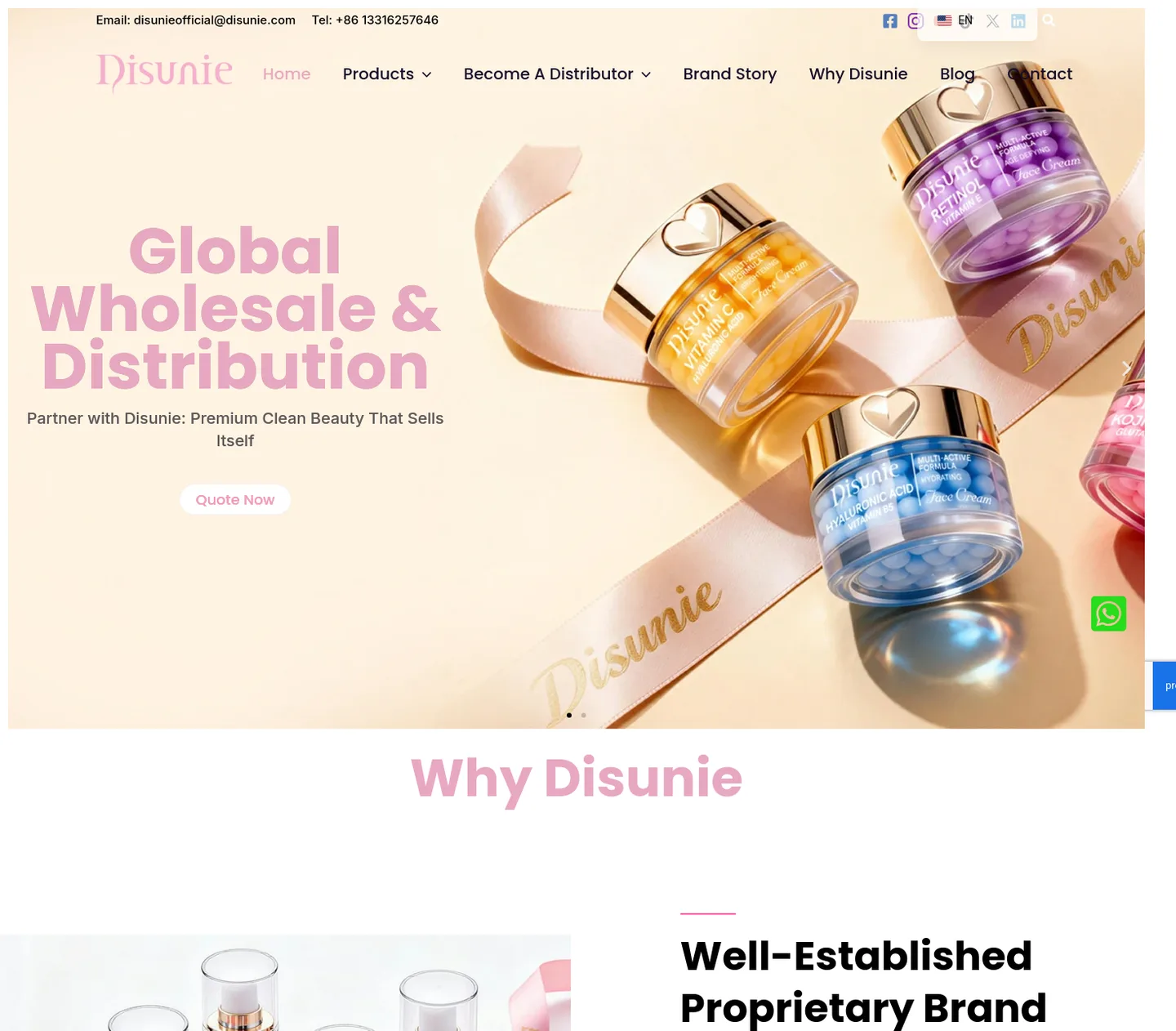 disunie.com — a measured funnel