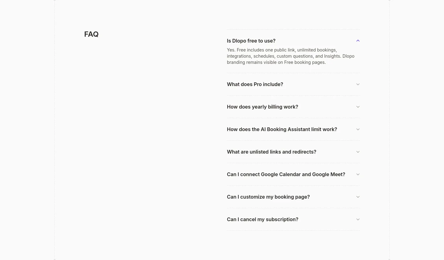 dlopo.com — FAQ