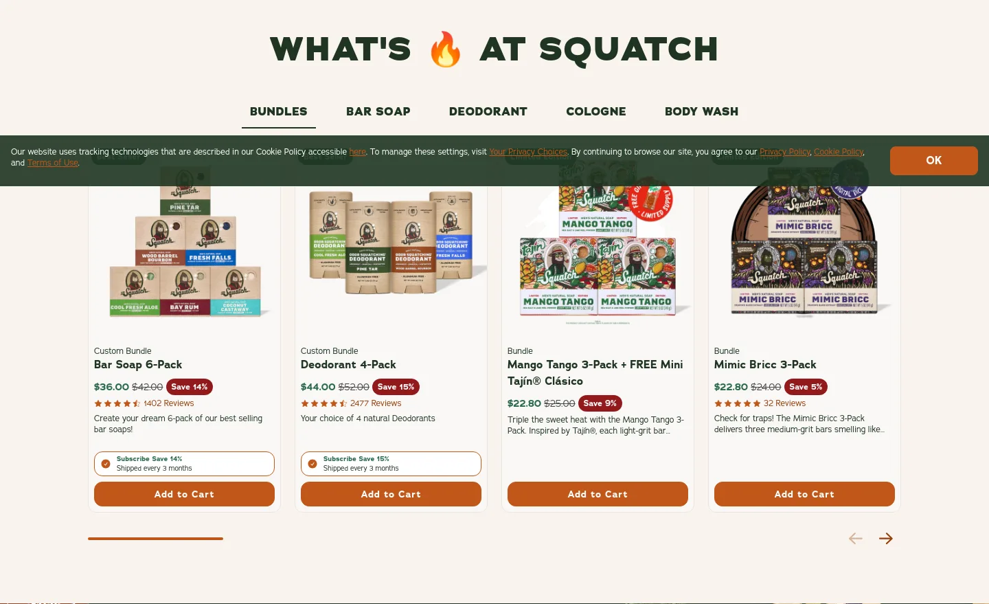 drsquatch.com — Pricing