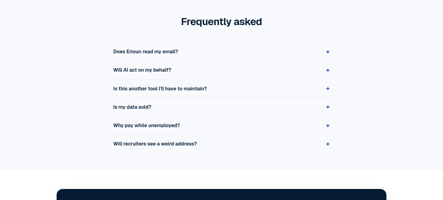 erioun.com — FAQ