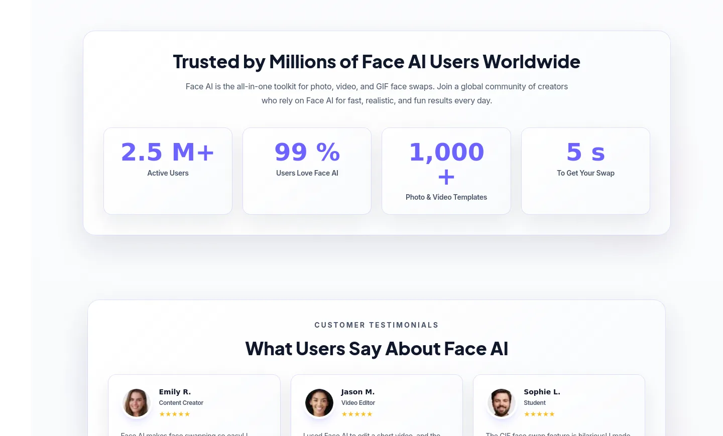 faceai.art — Logo Wall
