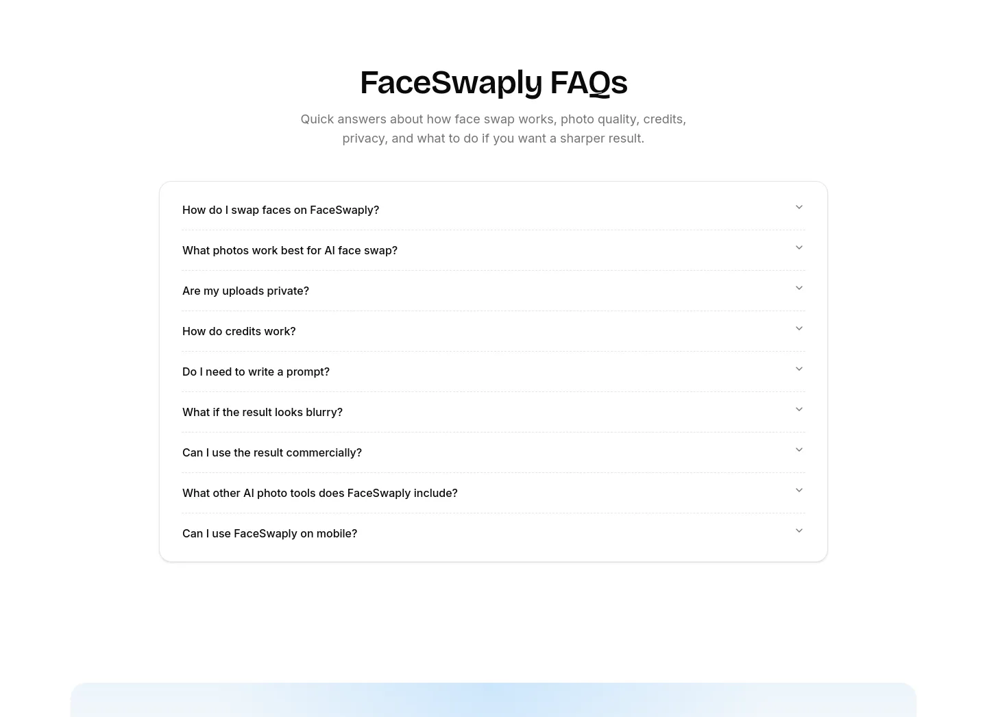 faceswaply.com — FAQ