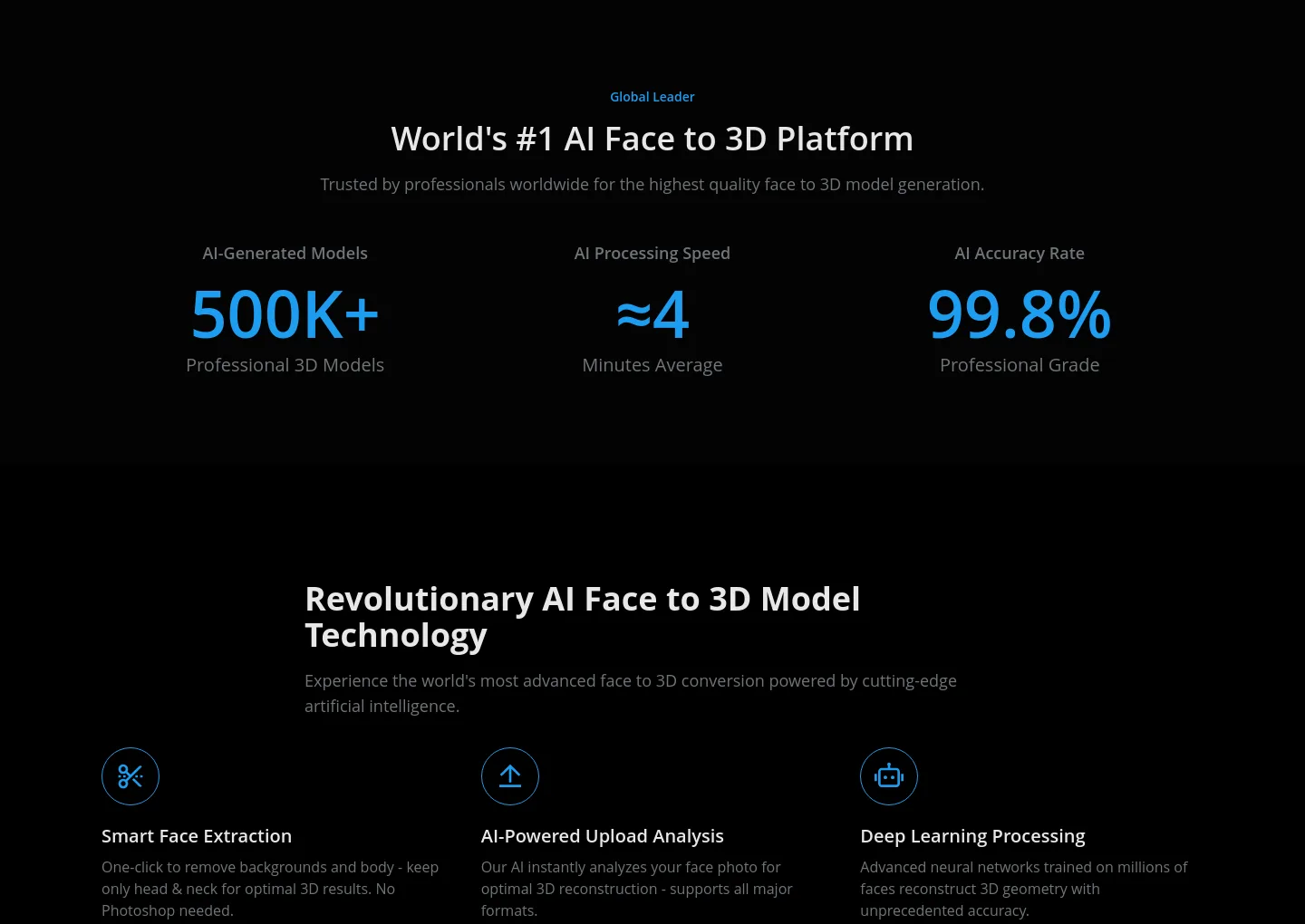 faceto3d.com — Logo Wall