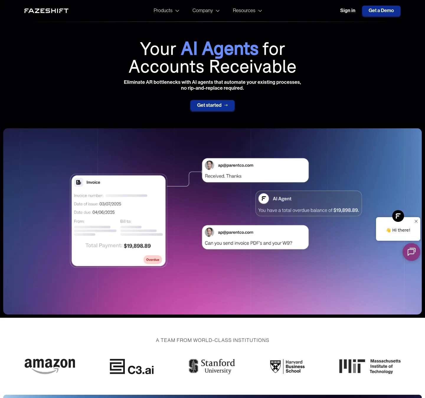 fazeshift.com — The Trust Wall