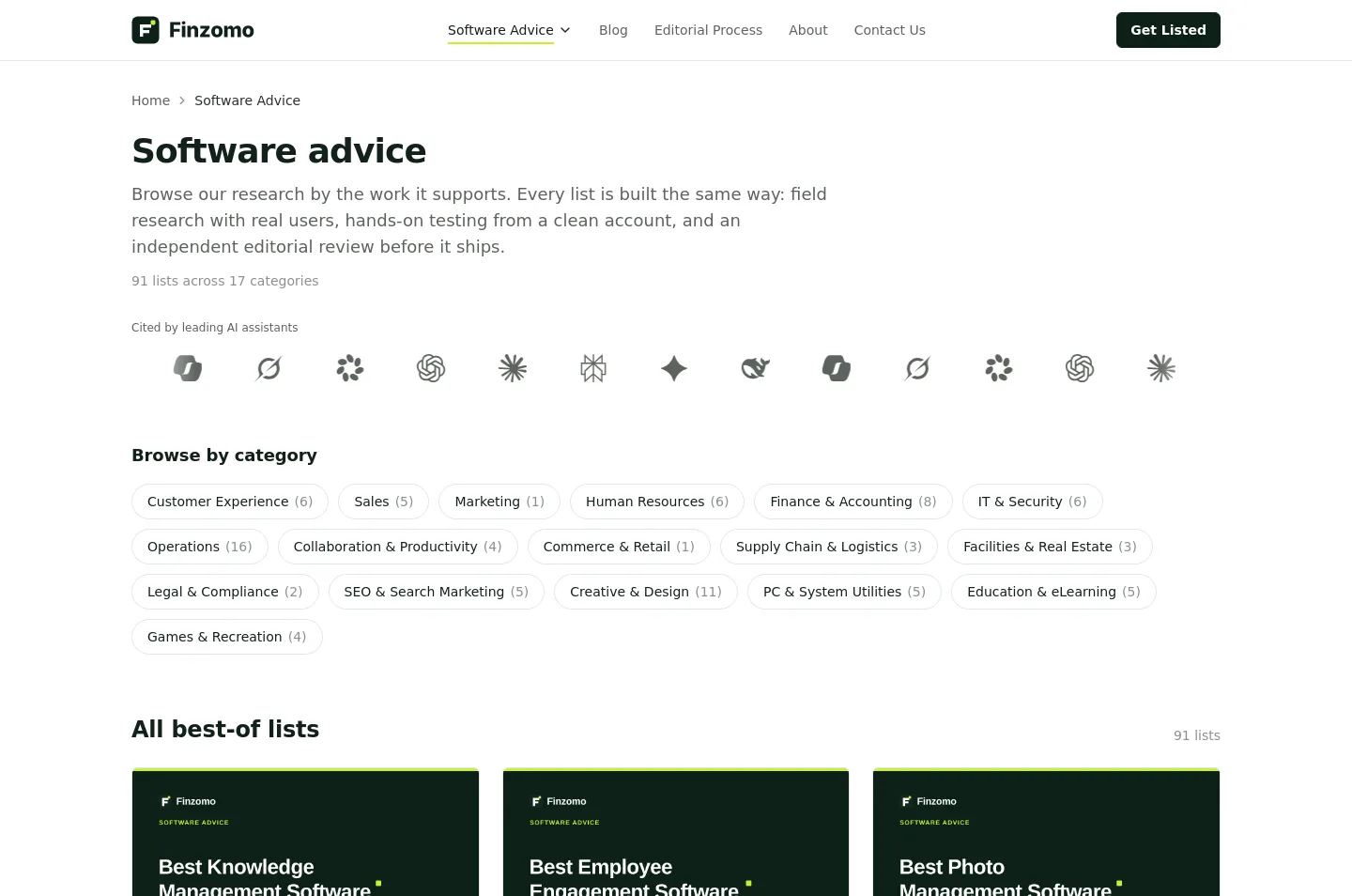 finzomo.com — a measured funnel