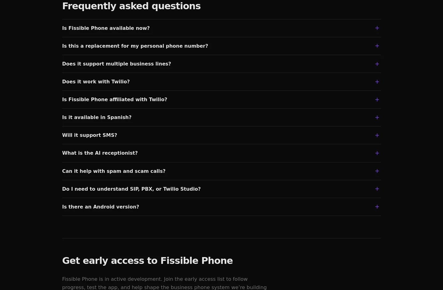 fissiblephone.com — FAQ