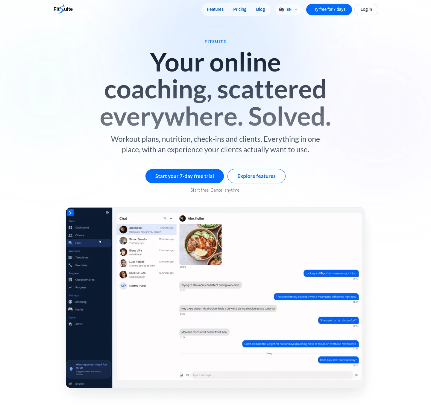 fitsuite.co — Hero