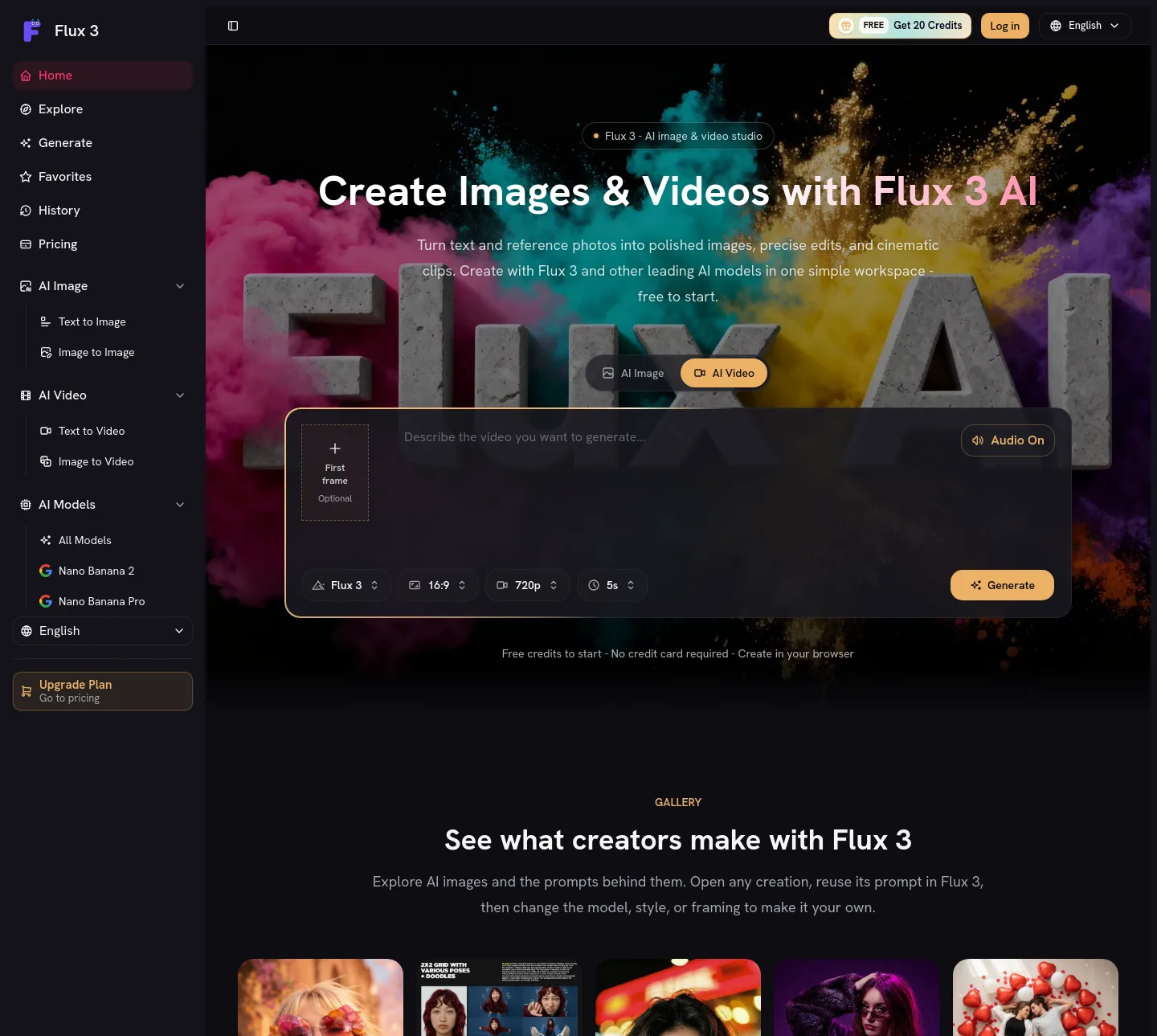 flux-3.co — The Pricing Page