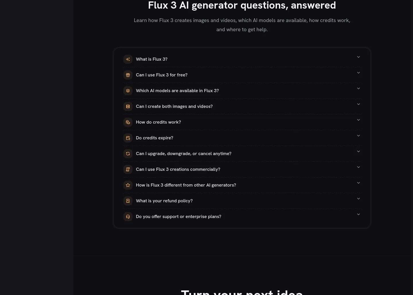 flux-3.co — FAQ