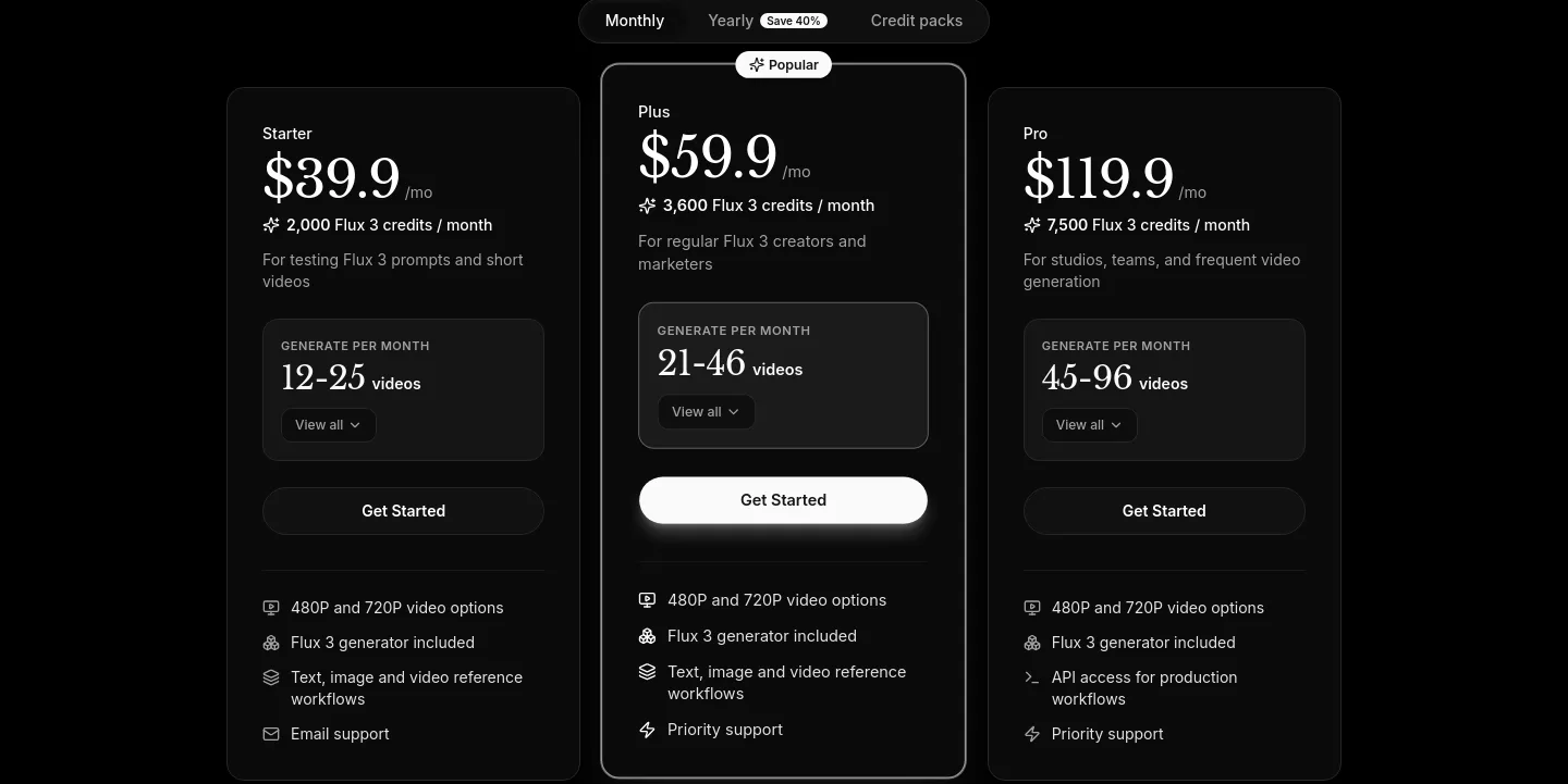 flux-3.im — Pricing