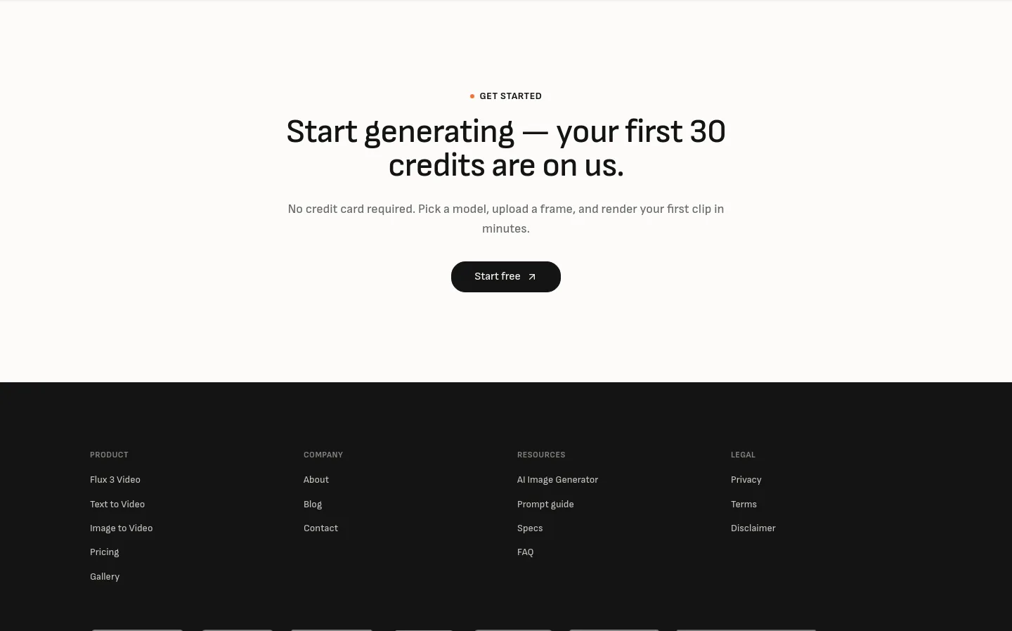 fluxvideo.co — CTA