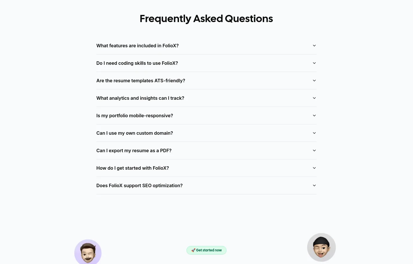 foliox.me — FAQ