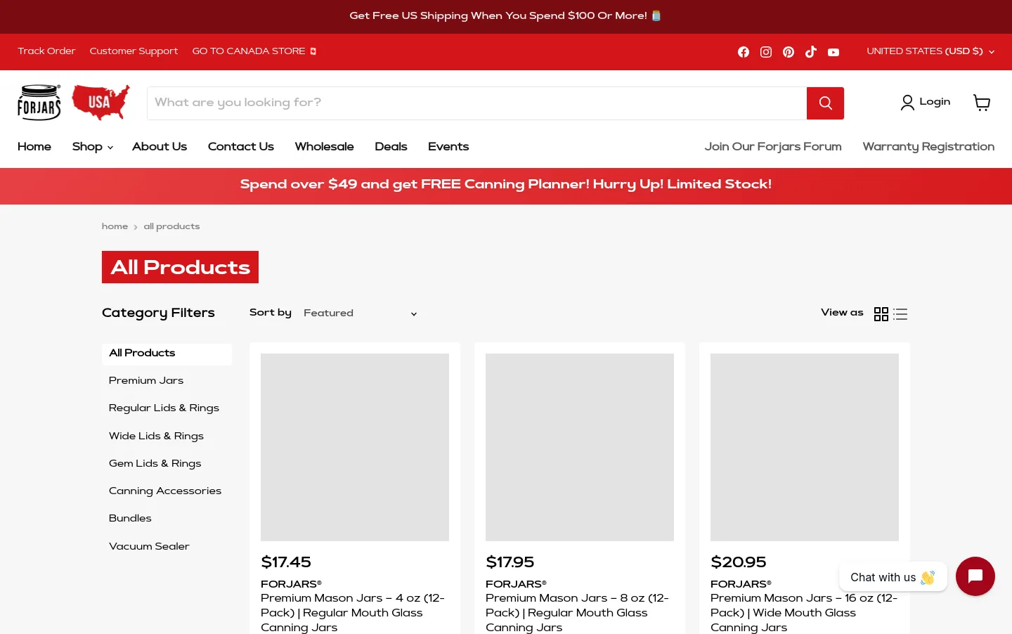 forjars.co Features section