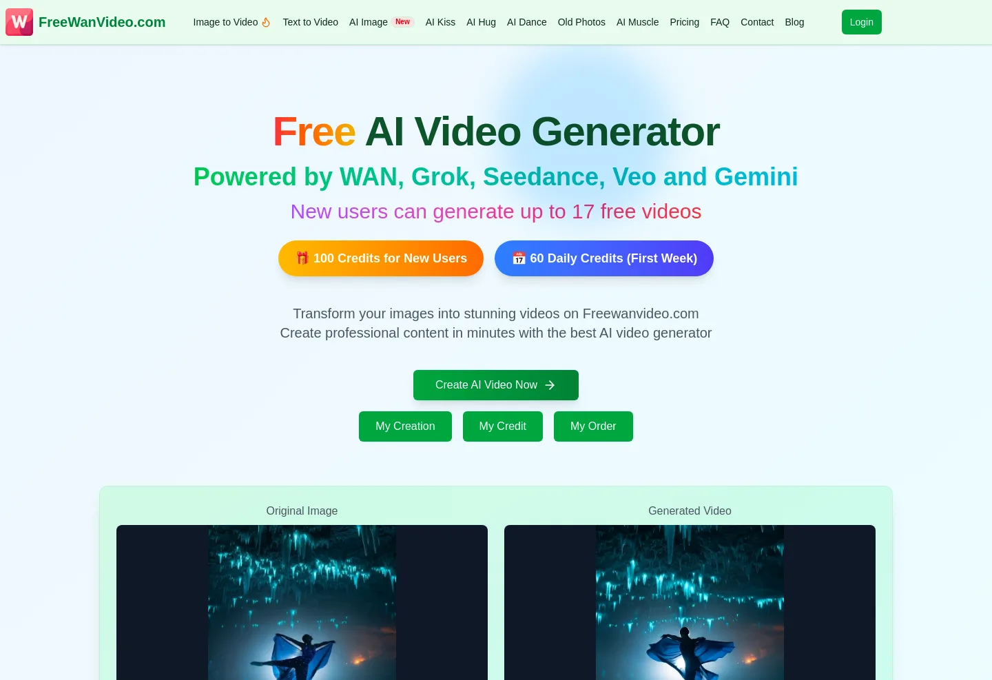 freewanvideo.com — The Pricing Page