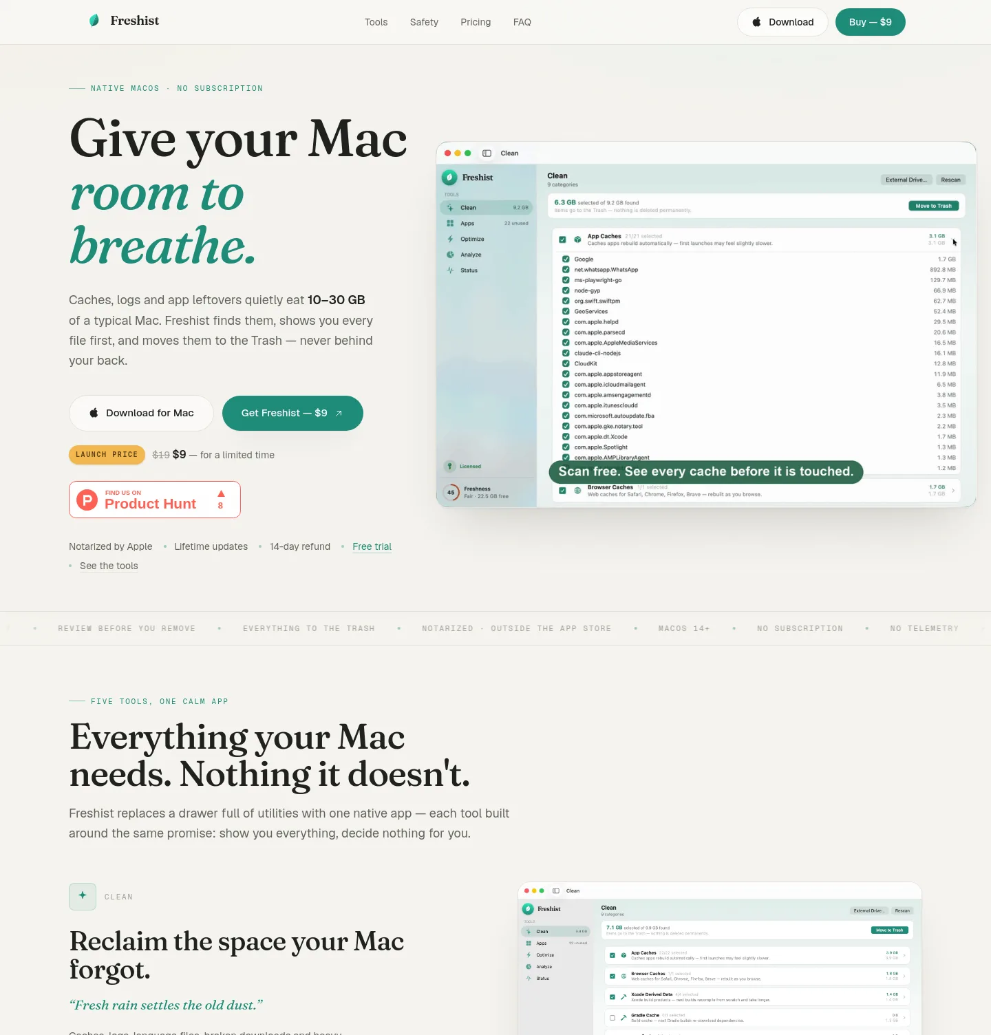 fresh.ist — The Pricing Page