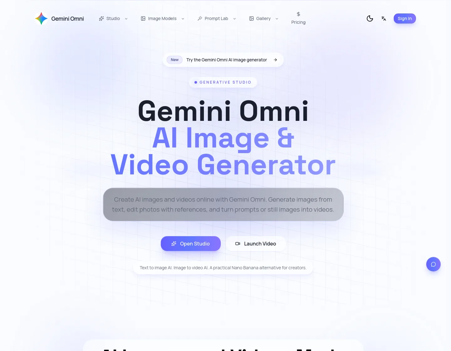 gemini-omin.top — Hero