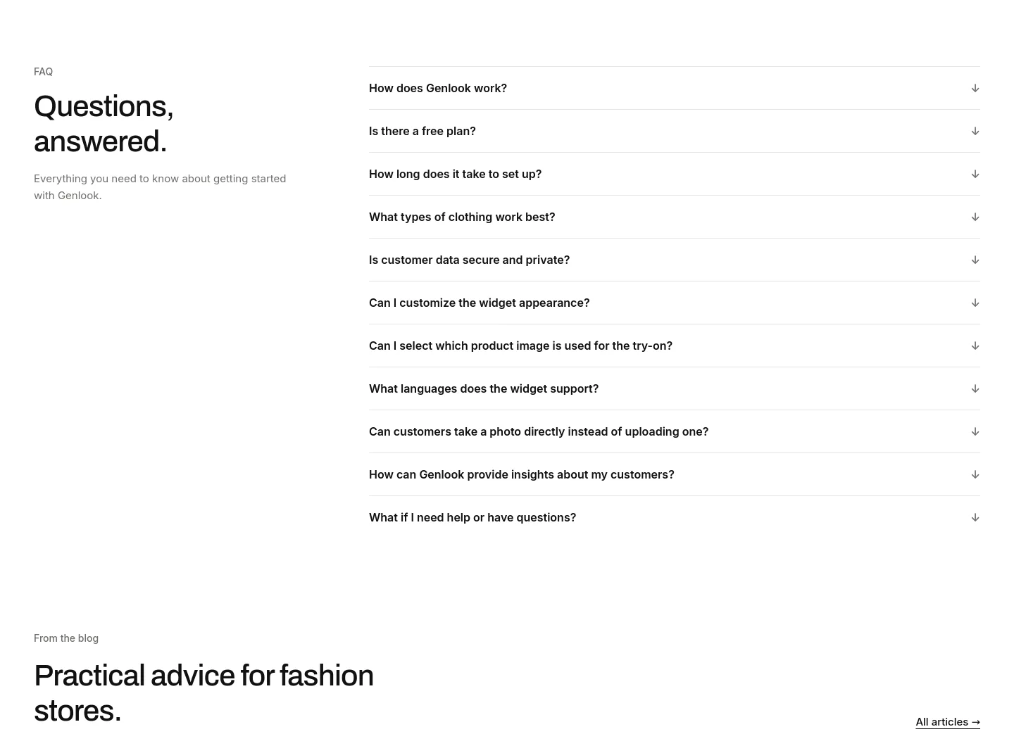 genlook.app — FAQ