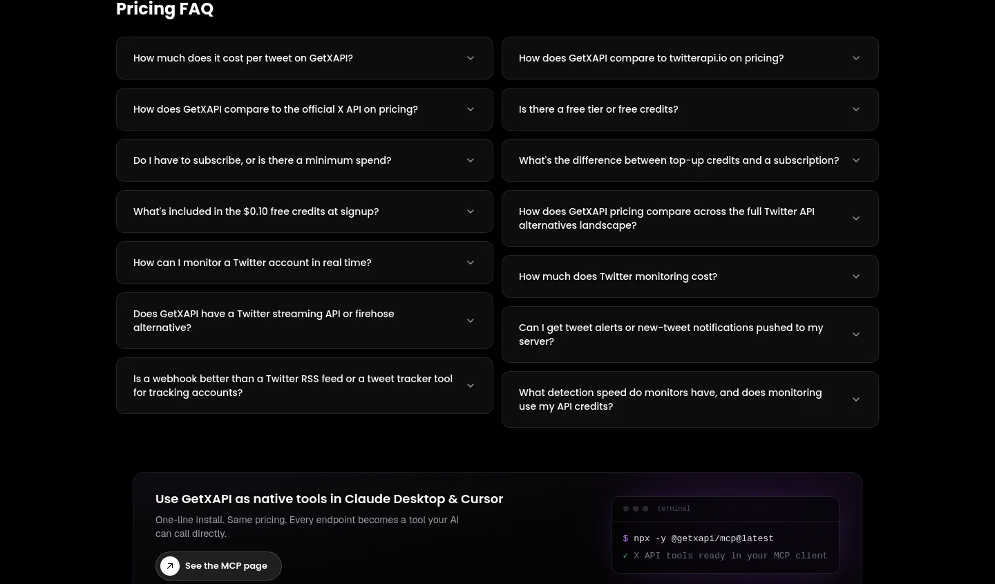 getxapi.com FAQ section