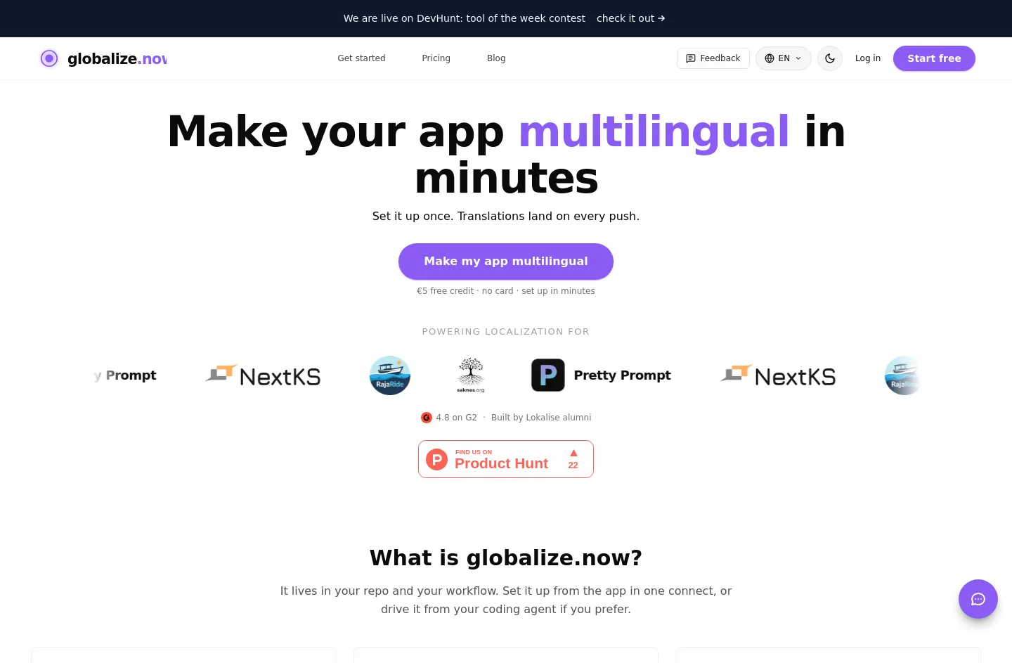 globalize.now — The Objection-Handler