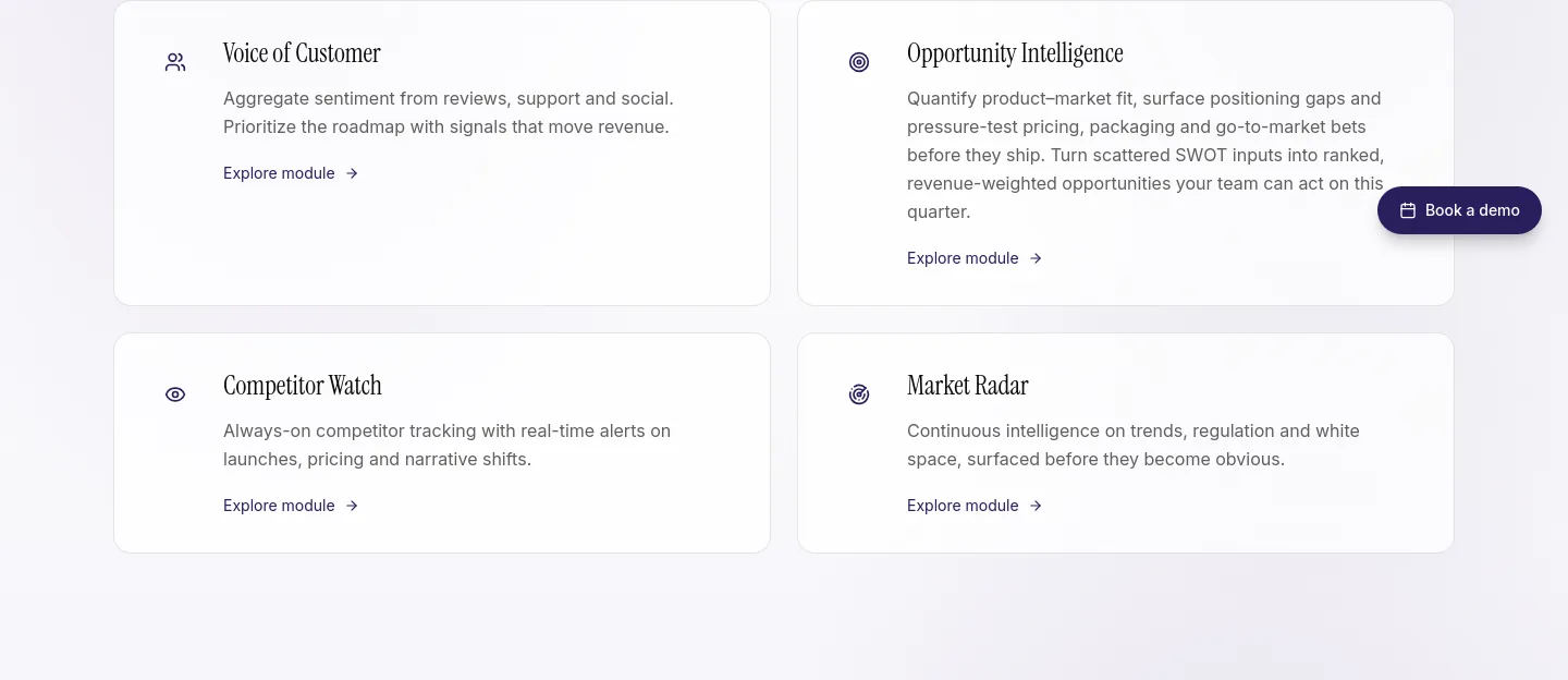 gomia.ai — Features