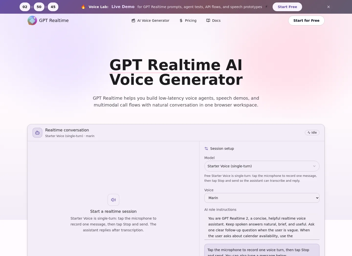 gpt-realtime.ai — The Trust Wall