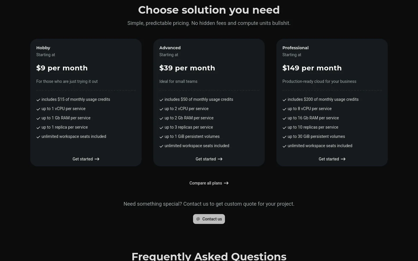 granite.so — Pricing