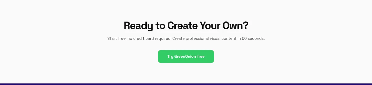 greenonion.ai CTA section