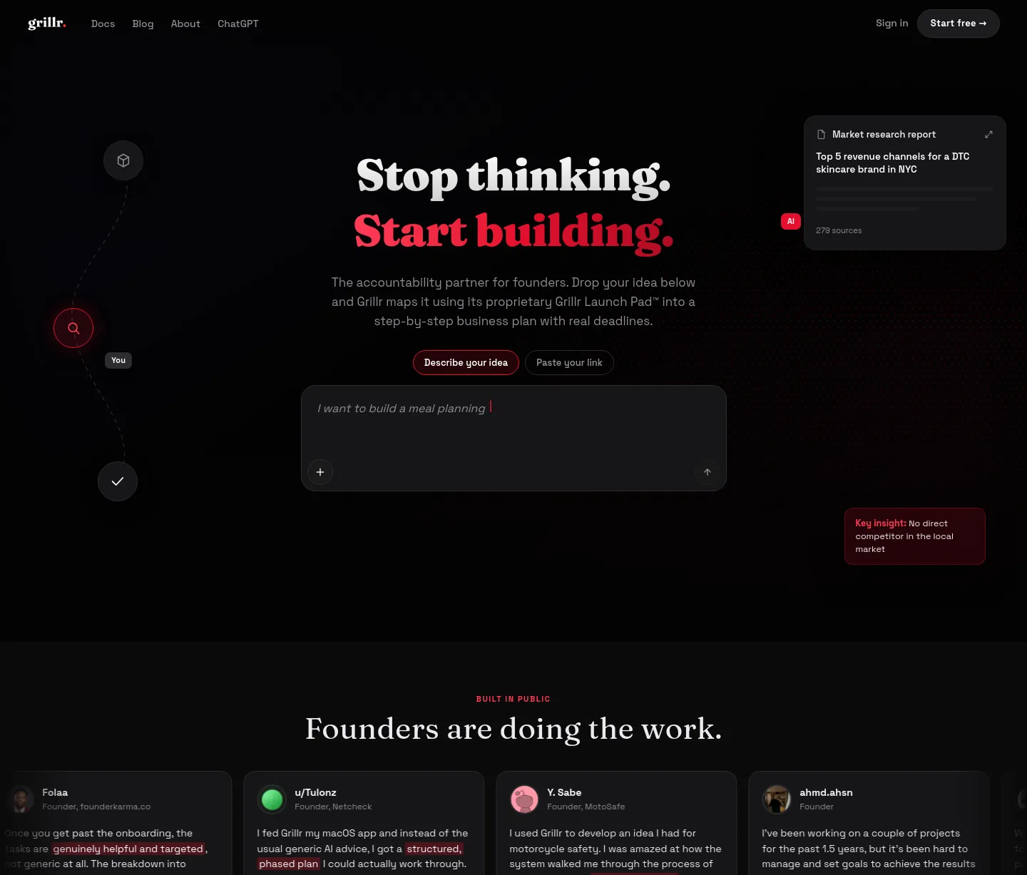 grillr.io — Hero