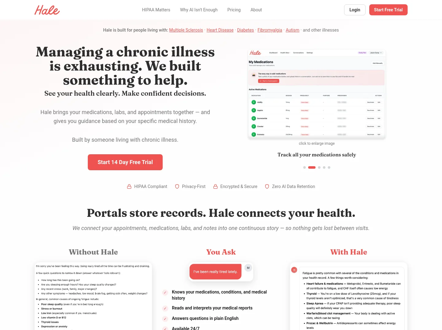 hale.med — The Pricing Page