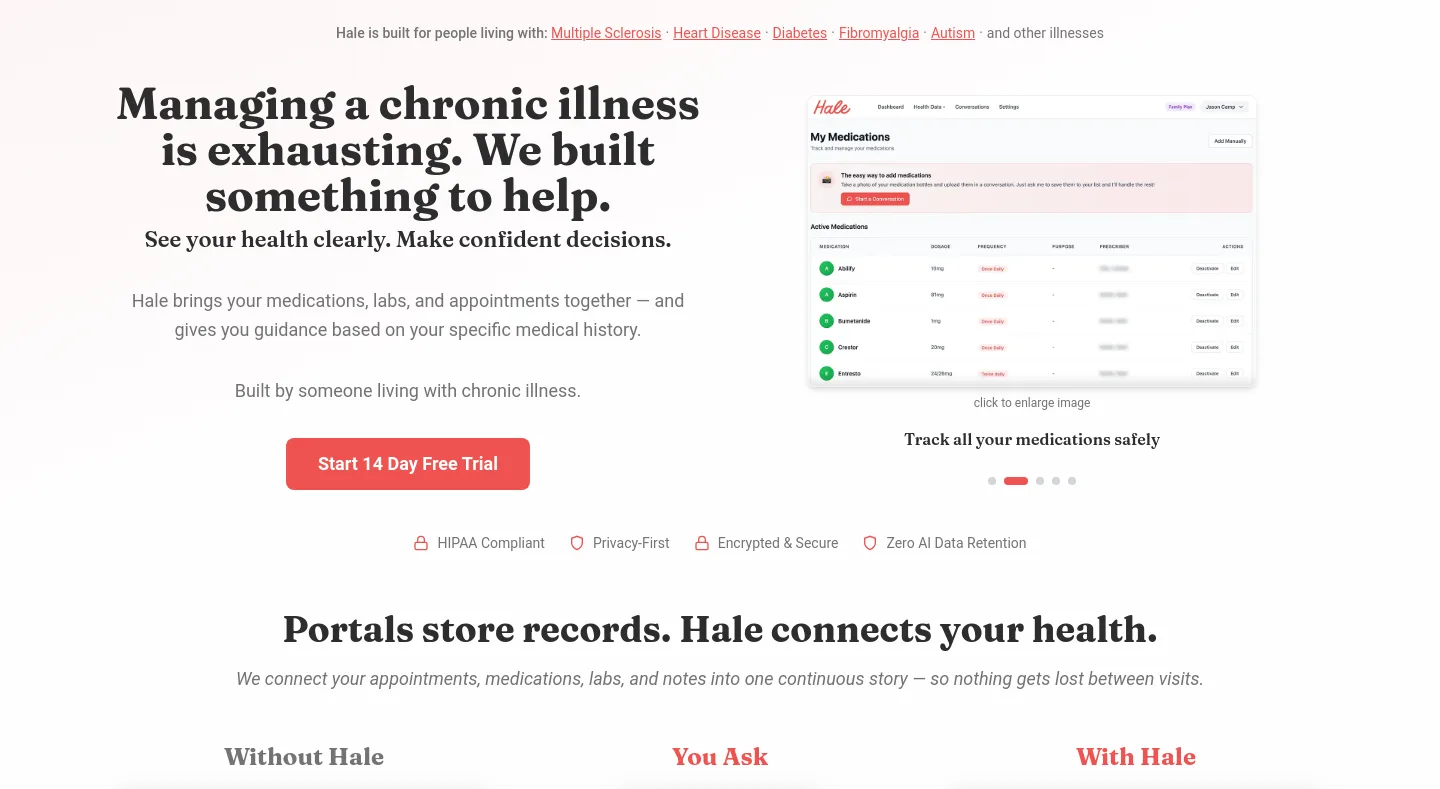 hale.med — Hero