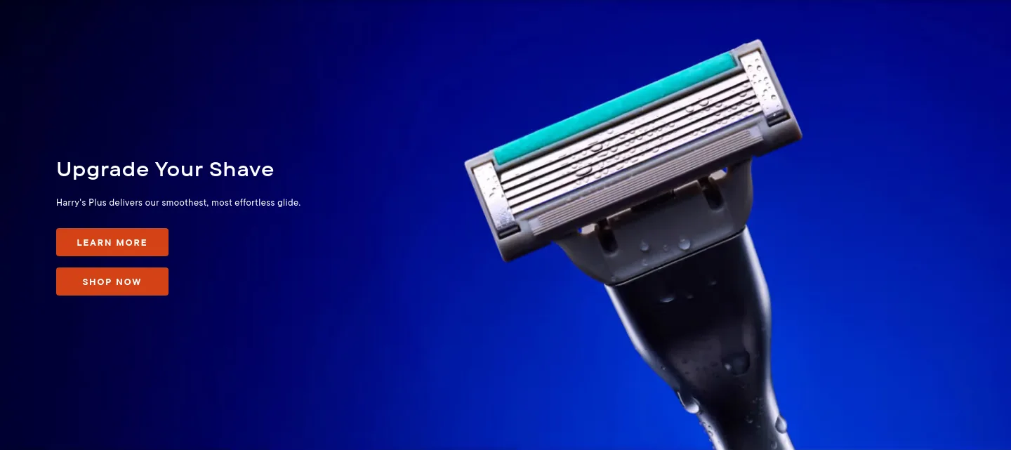 harrys.com — Hero
