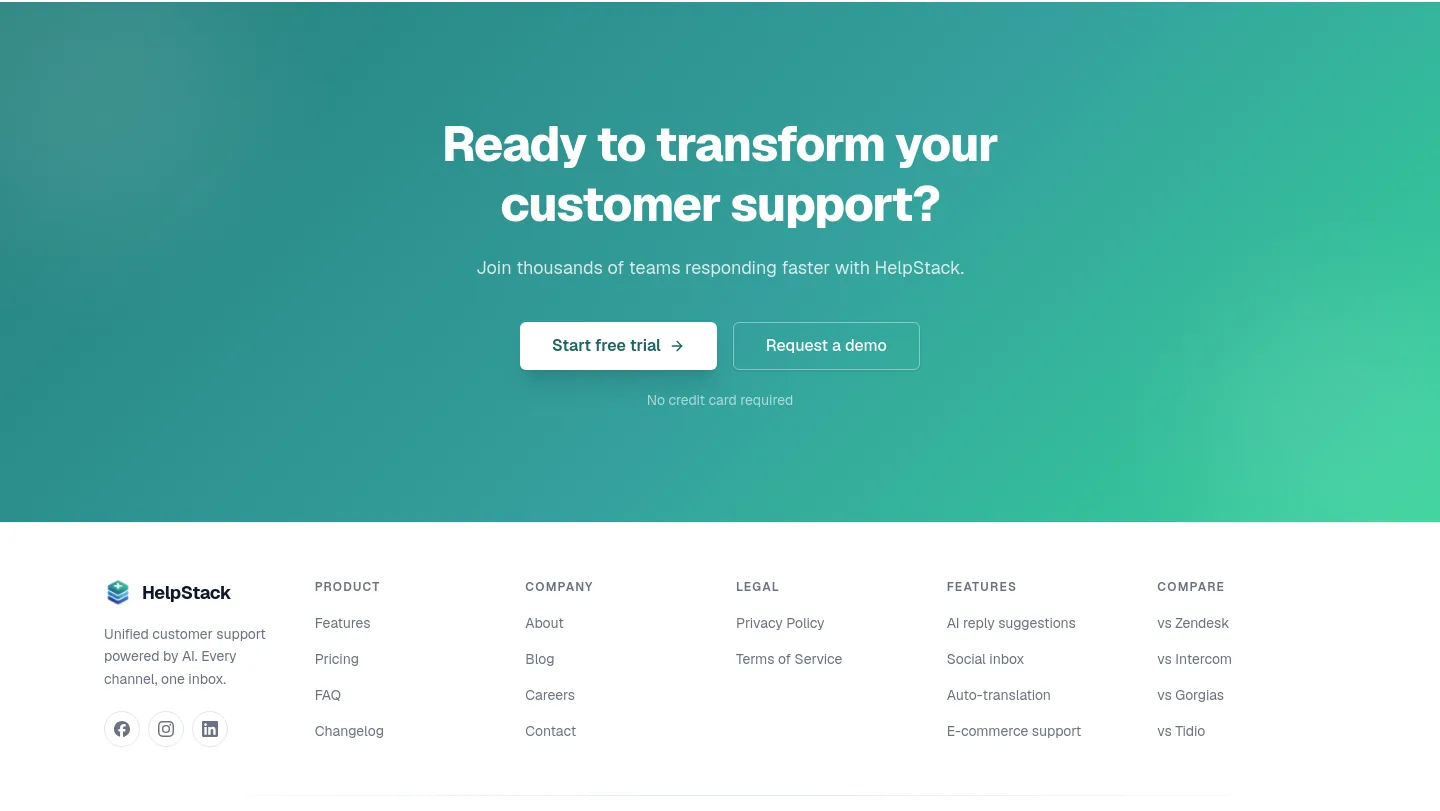 helpstack.eu — CTA