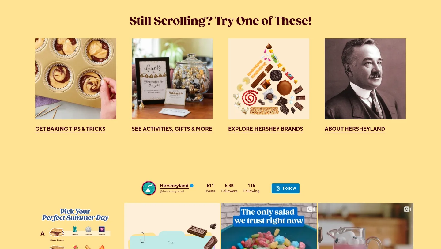 hersheyland.com — Logo Wall