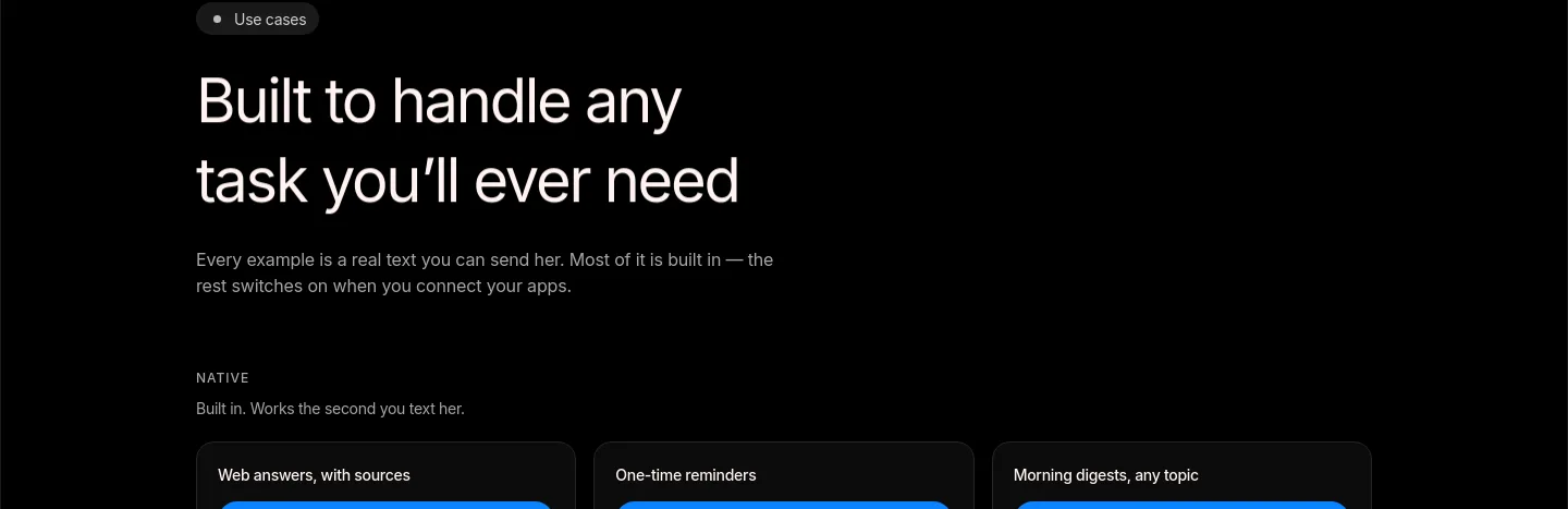 heymacy.ai — Hero