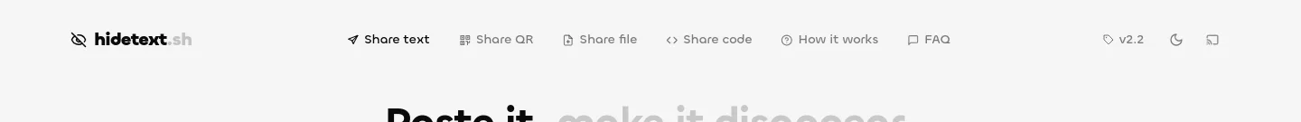 hidetext.sh