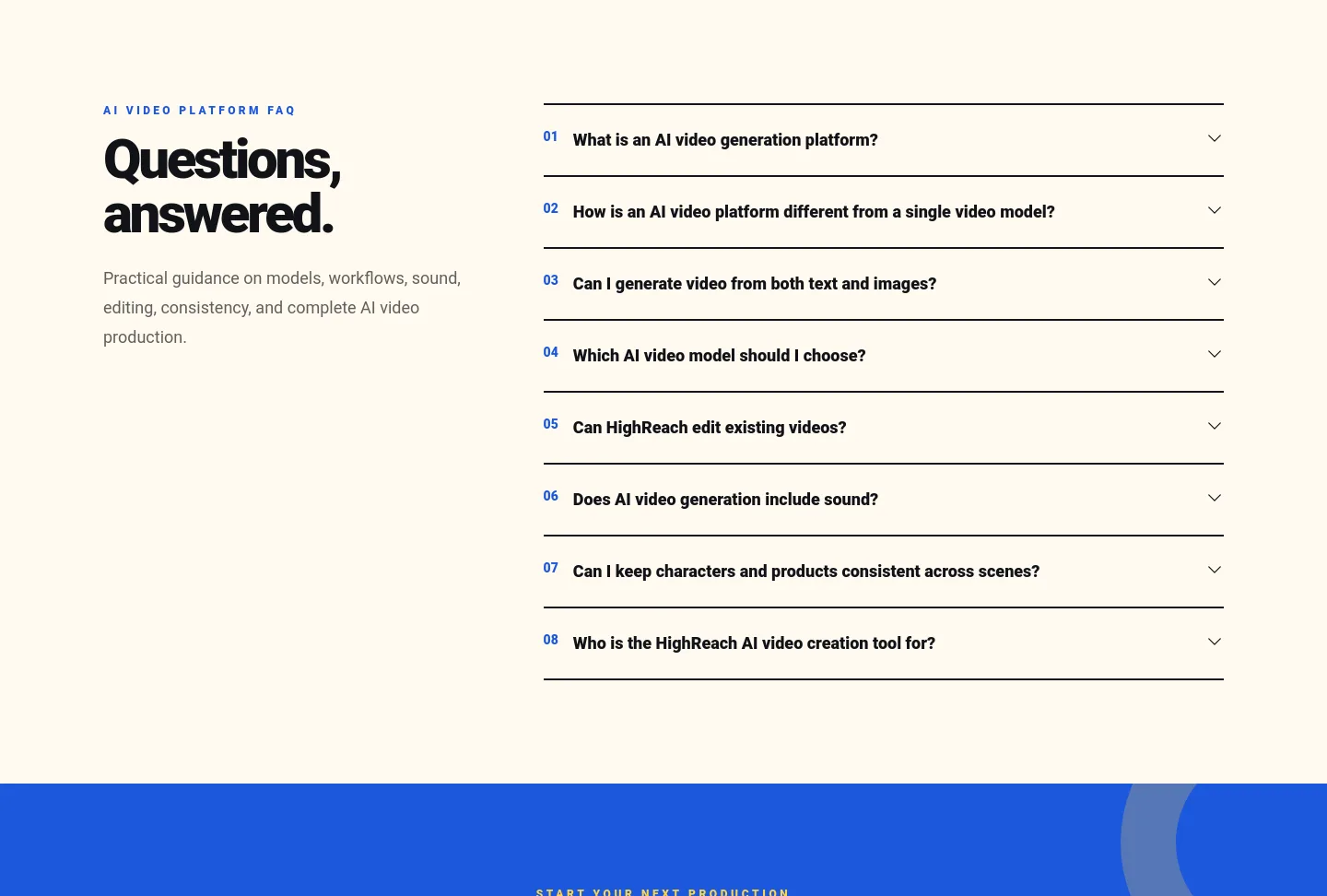 highreach.ai — FAQ