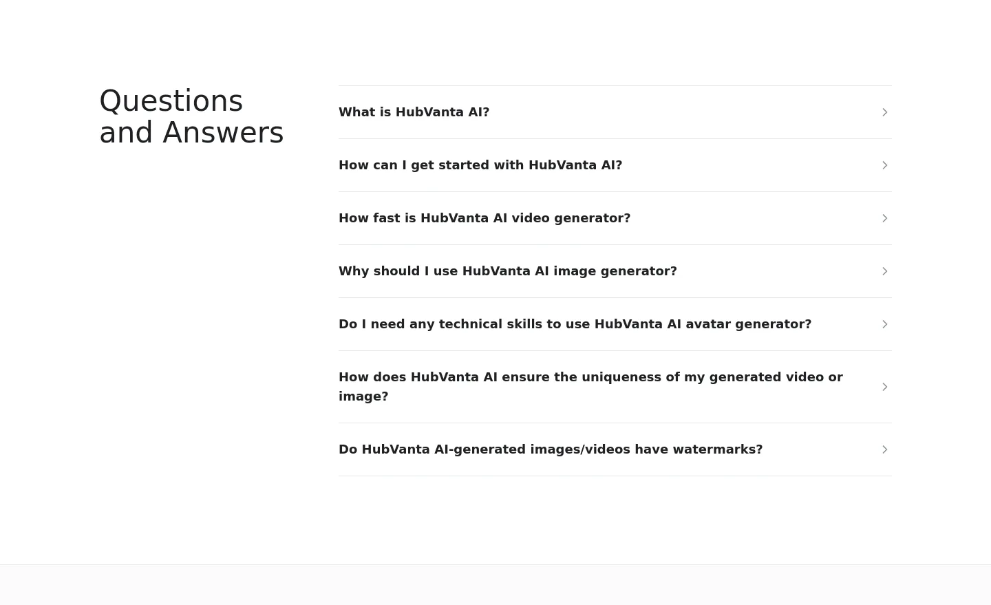 hubvanta.com — FAQ