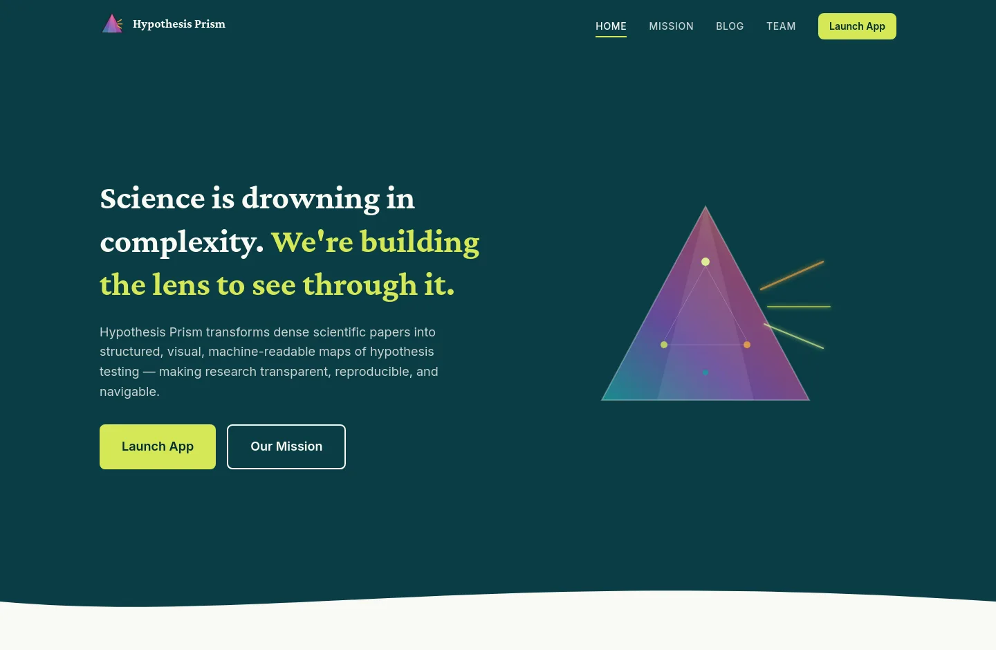 hypothesisprism.com — The Trust Wall
