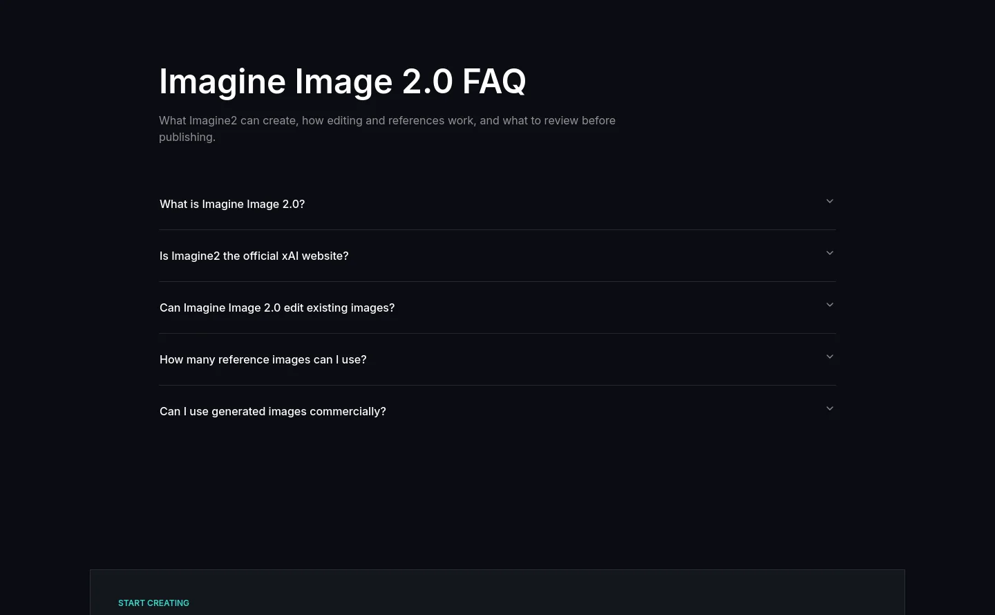 imagine2.net — FAQ