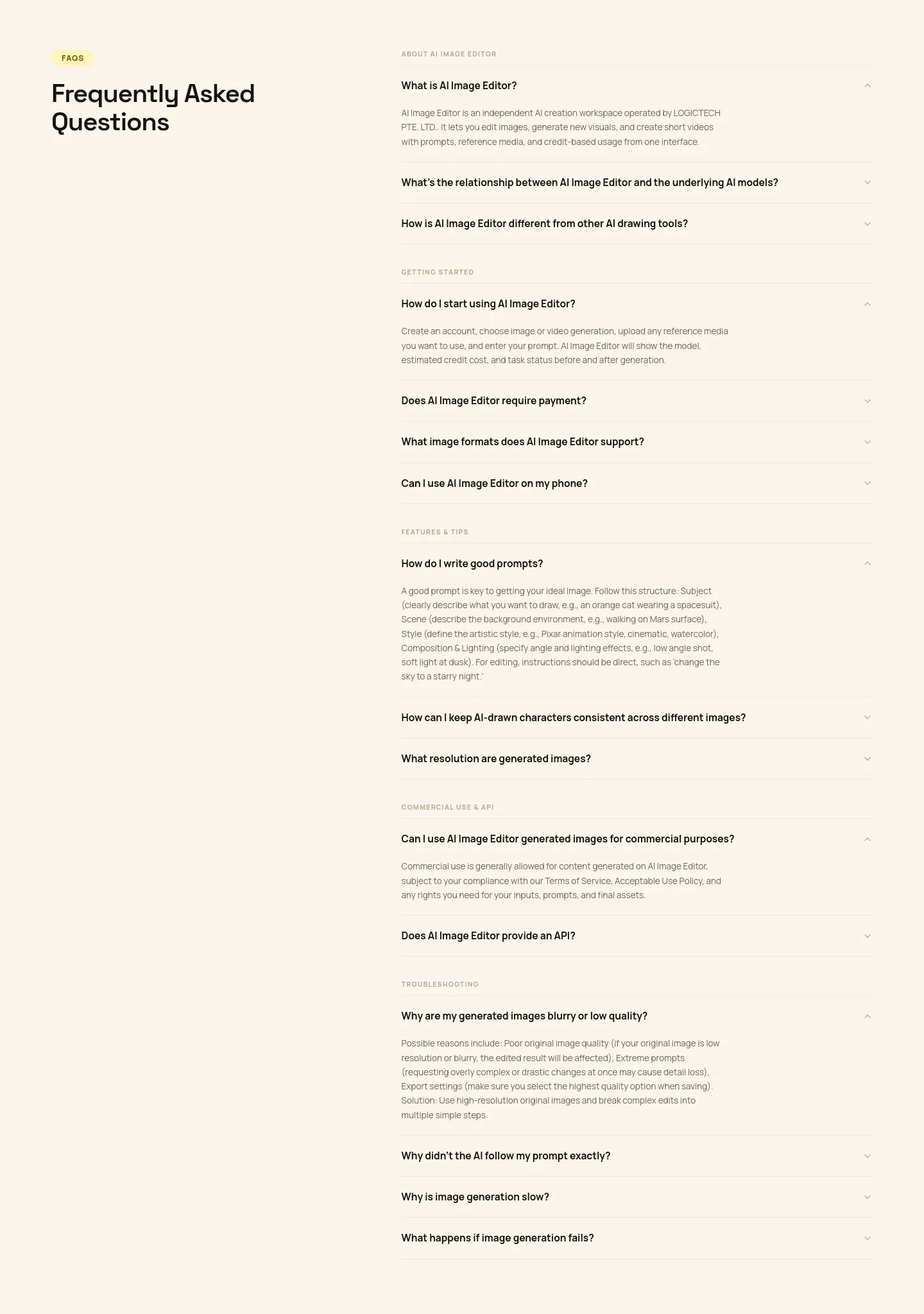 imgeditor.co — FAQ