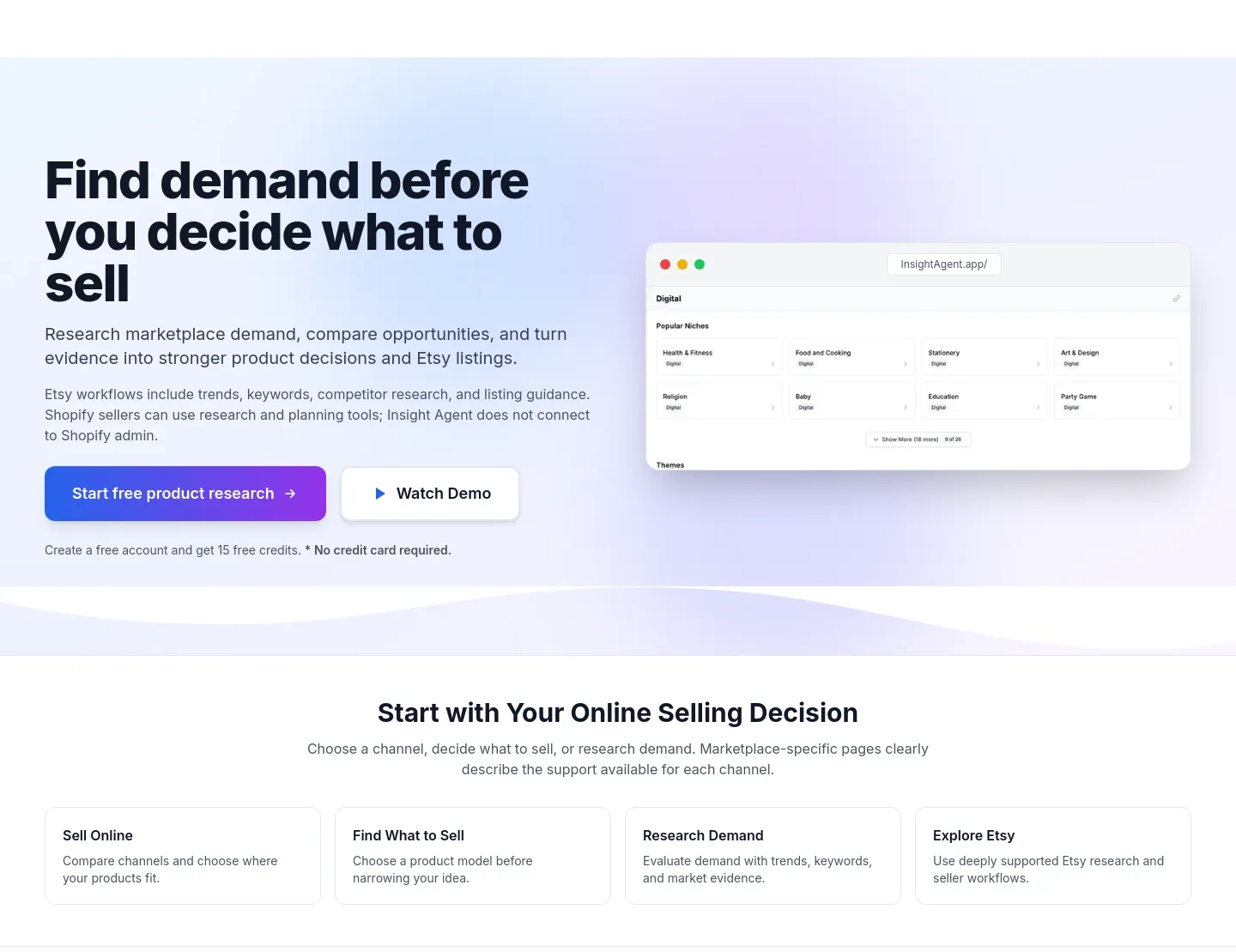 insightagent.app — Hero