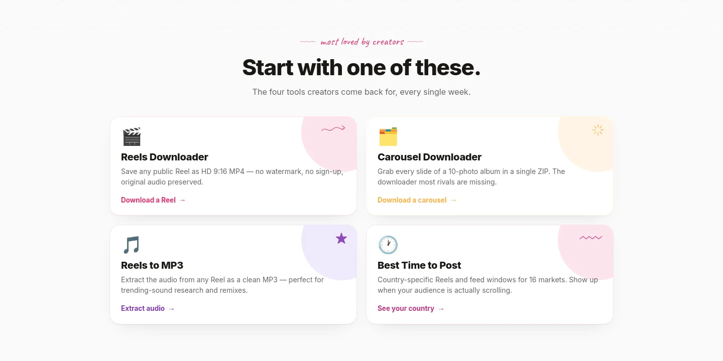 instapdown.com — Logo Wall